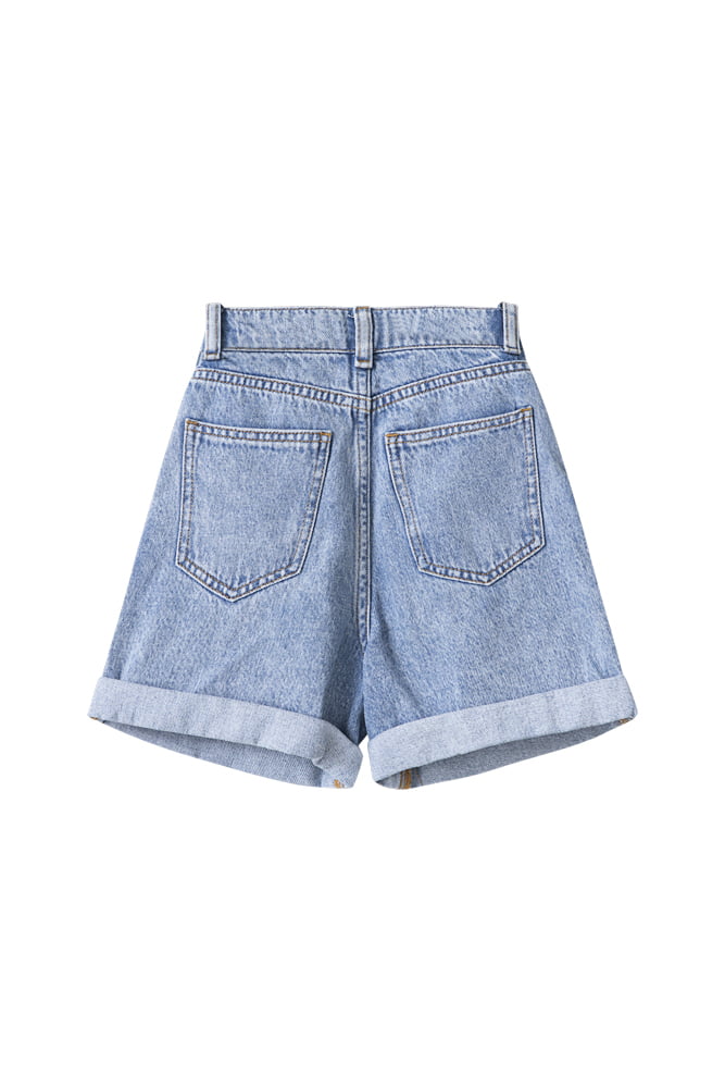 Mia high waist denim shorts - I Dig Denim