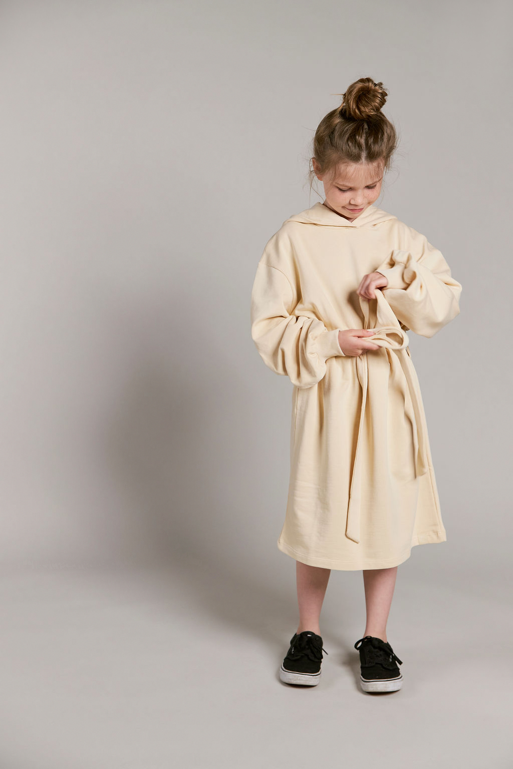 Leiper hoodie dress organic